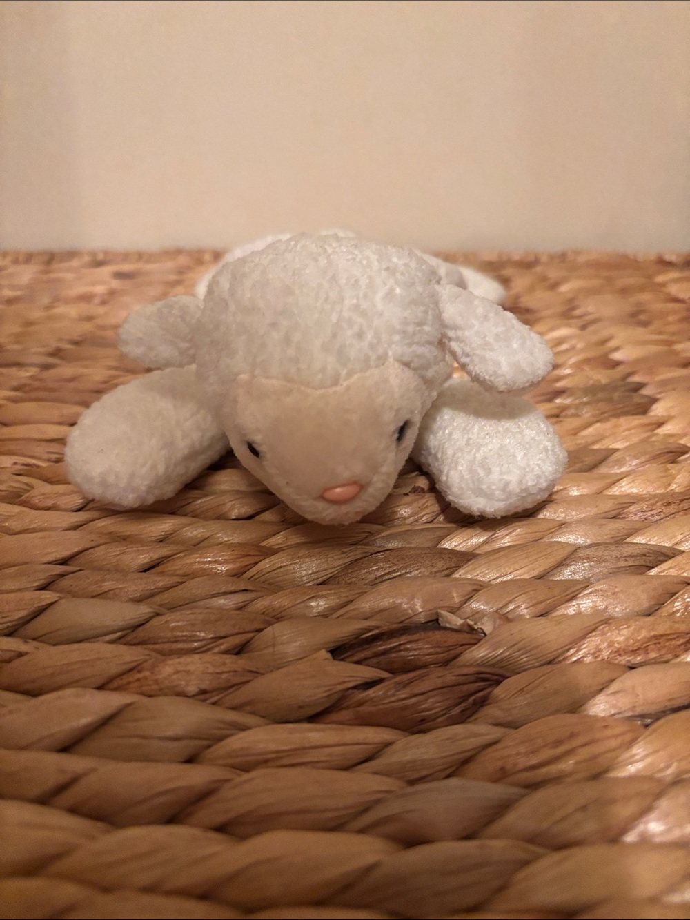 Ty 1996 beanie baby lamb like new